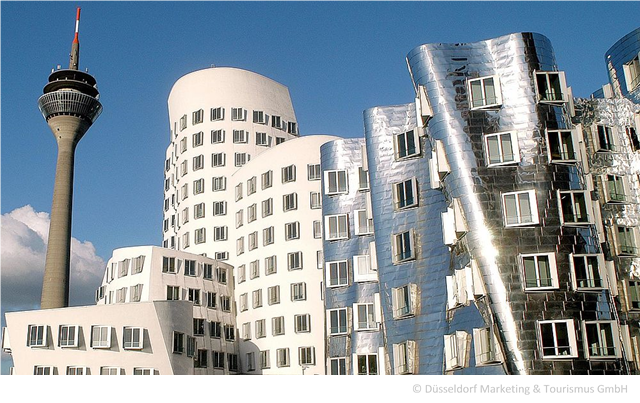 Düsseldorf Gehry-Bauten MedienHafen