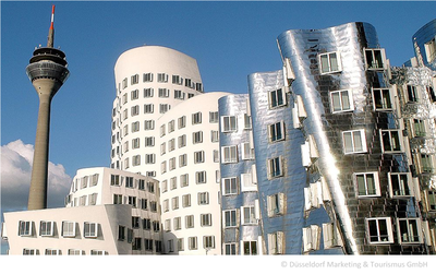 Düsseldorf Gehry-Bauten MedienHafen